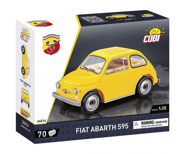 COBI: Fiat Abarth 595 építőjáték (24514)