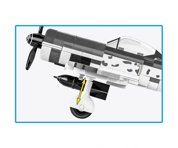 COBI: Focke-Wulf FW 190 F-8 iz Drugog svjetskog rata - set za sastavljanje (5871)