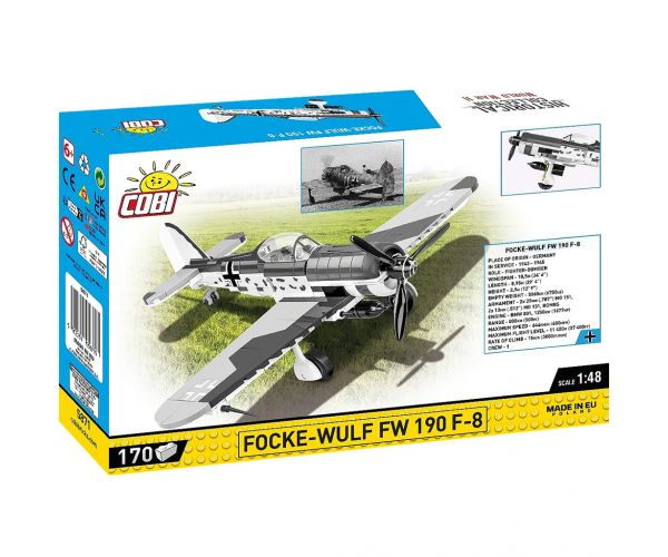 COBI: Focke-Wulf FW 190 F-8 iz Drugog svjetskog rata - set za sastavljanje (5871)