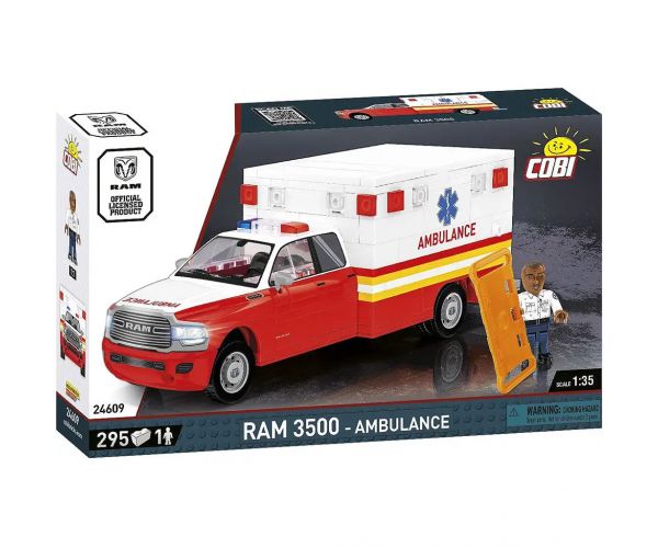 COBI: Dodge RAM 3500 mentőautó építőjáték (24609)