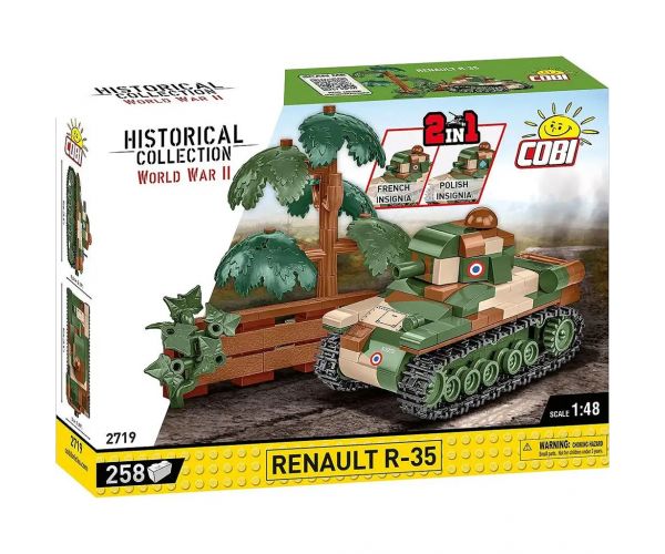 COBI: Renault R-35 építőjáték (2719)