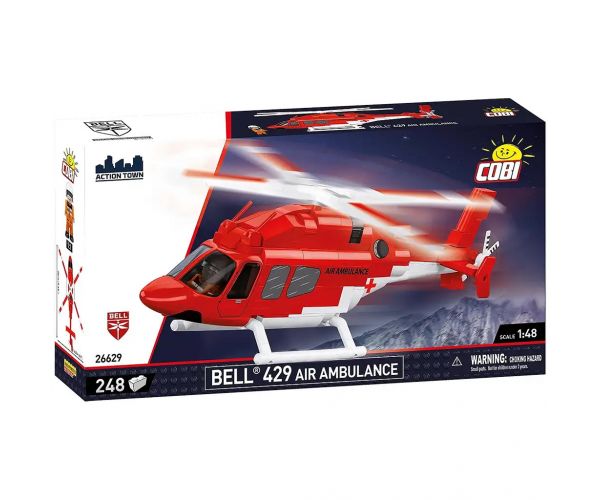 COBI: Bell 429 Légi Mentő helikopter építőjáték (26629)