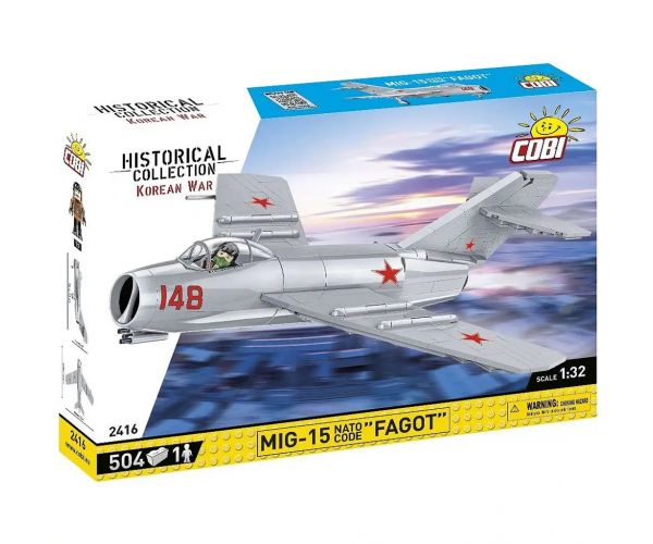 COBI: MiG-15 Fagot repülő építőjáték (2416)