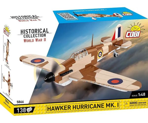 COBI: Hawker Hurricane Mk I építőjáték (5866)