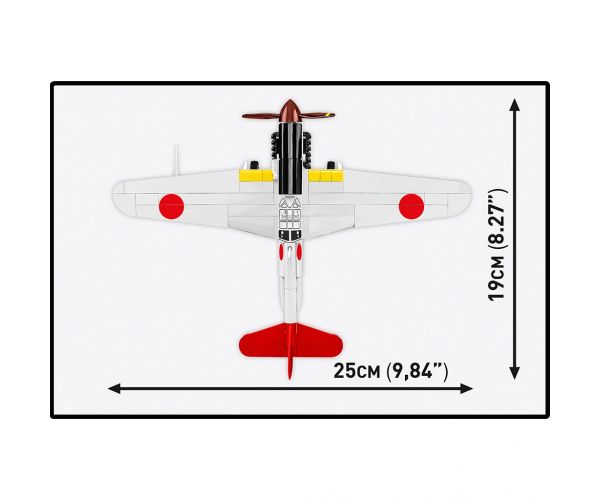 COBI: II. svjetski rat Kawasaki Ki-61 Hien set za slaganje (5872)
