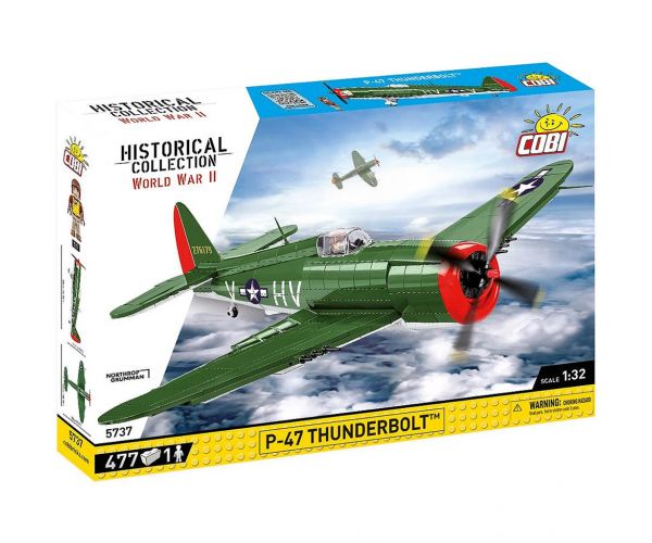 COBI: WW II P-47 Thunderbolt építőjáték (5737)