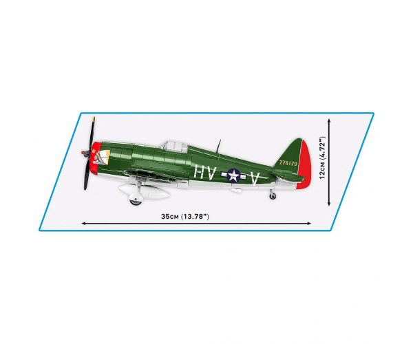 COBI: II. svjetski rat P-47 Thunderbolt građevni set (5737)