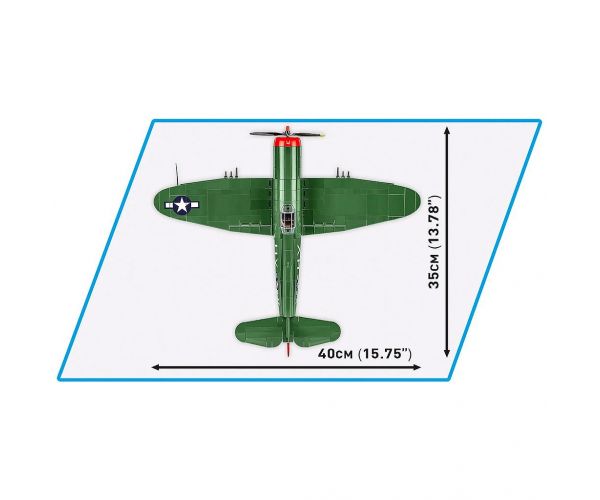 COBI: II. svjetski rat P-47 Thunderbolt građevni set (5737)