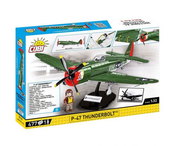 COBI: II. svjetski rat P-47 Thunderbolt građevni set (5737)