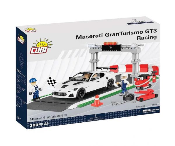 COBI: Maserati Grandturismo GT3 R versenyautó szett építőjáték (24567)