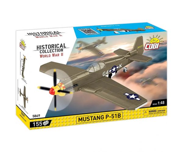 COBI: Mustang P-51B repülő építőjáték (5869)