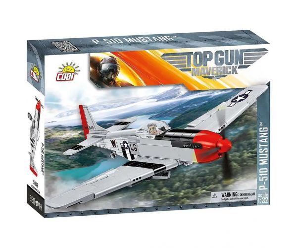 COBI: Mustang P-51D „TOP GUN: Maverick” repülőgép építőjáték (5846)