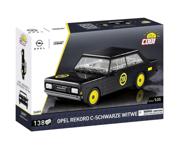COBI: Opel Rekord C Fekete Özvegy építőjáték (24597)
