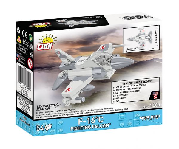 COBI: Oružane snage F-16C Fighting Falcon set za slaganje (5929)