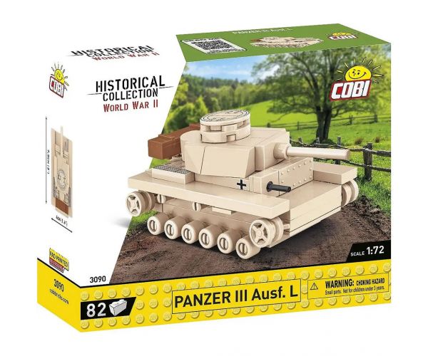 COBI: Panzer III Ausf. L német harckocsi építőjáték (3090)