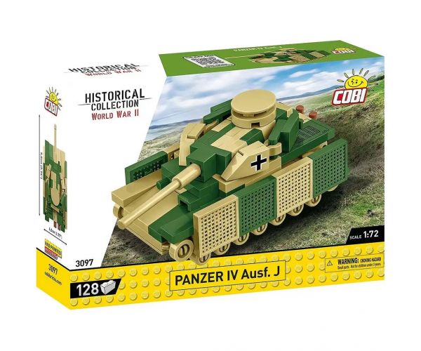 COBI: Panzer IV Ausf. J páncélozott harckocsi építőjáték (3097)