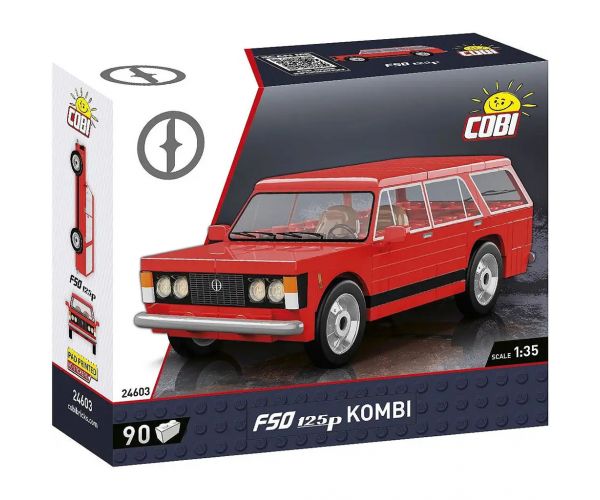 COBI: Polski Fiat 125p Kombi építőjáték (24603)