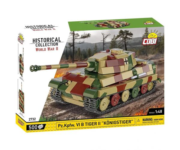 COBI: Pz.Kpfw. VI B Tiger II „Királytigris” építőjáték (2732)