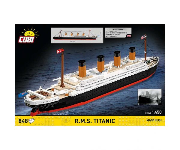COBI: R.M.S. Titanic - set za slaganje broda (1688)