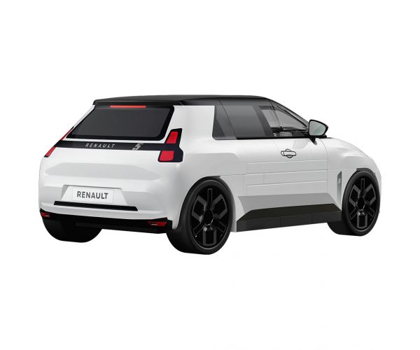COBI: Renault 5 E-Tech bijeli automobil - set za sastavljanje (24675)