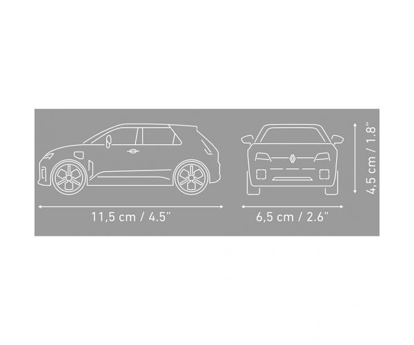 COBI: Renault 5 E-Tech žuti auto igračka za slaganje (24673)