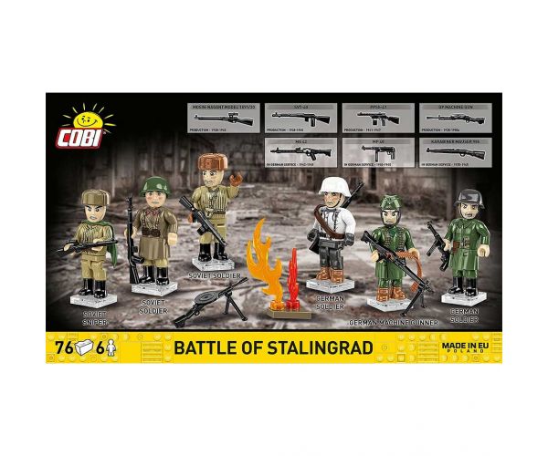 COBI: Set figura Bitka za Staljingrad iz Drugog svjetskog rata (2061)
