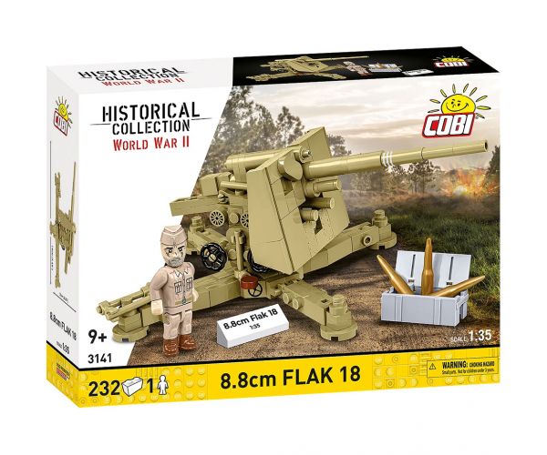 COBI: WW II 8.8cm Flak 18 építőjáték (3141)