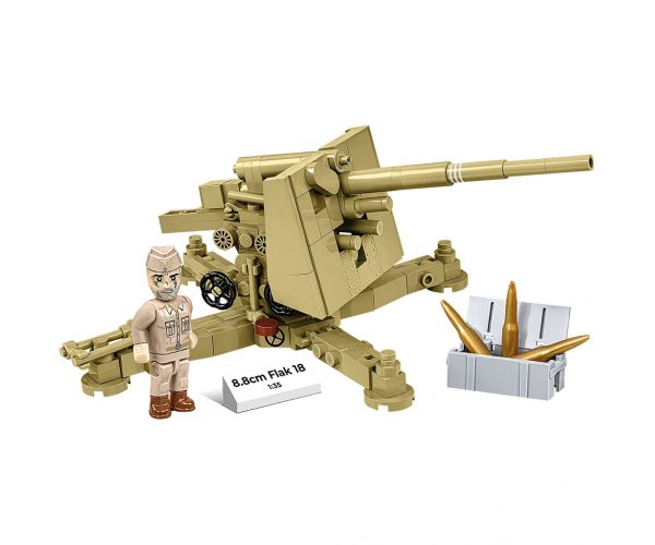 COBI: Set za slaganje 8,8 cm Flak 18 iz Drugog svjetskog rata (3141)