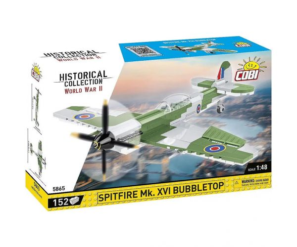 COBI: Spitfire Mk XVI Bubbletop építőjáték (5865)