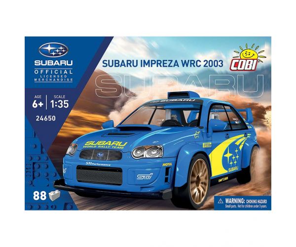 COBI: Subaru Impreza WRC 2003 autó építőjáték (24650)