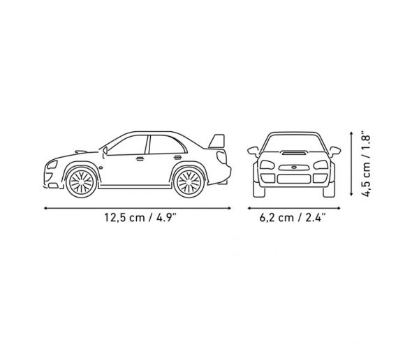 COBI: Subaru Impreza WRC 2004 igračka za sastavljanje automobila (24652)