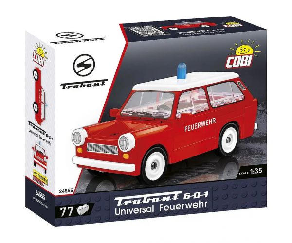 COBI: Trabant 601 tűzoltóautó építőjáték (24555)