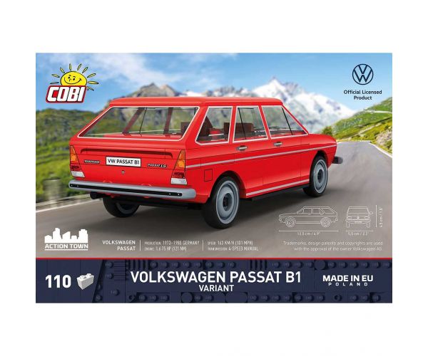COBI: Volkswagen Passat B1 Variant igračka za sastavljanje automobila (24641)