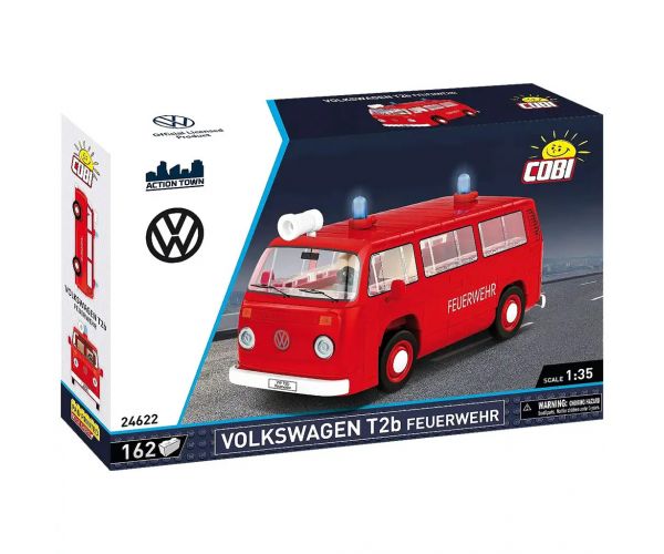 COBI: Volkswagen T2b Tűzoltóautó építőjáték (24622)