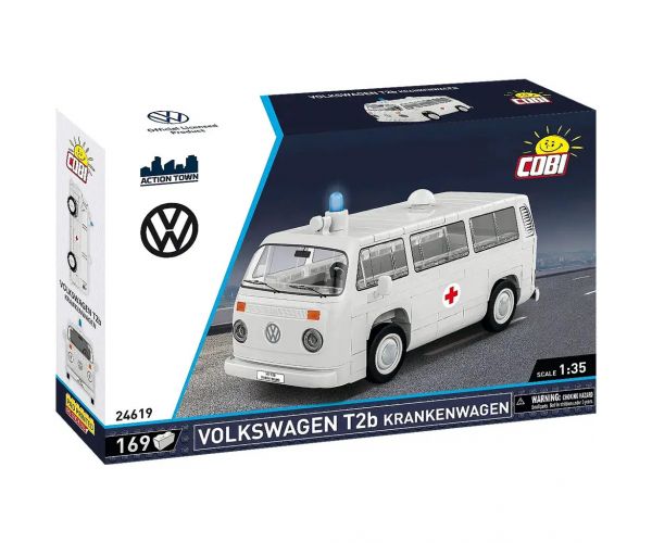 COBI: Volkswagen T2b mentőjármű építőjáték (24619)