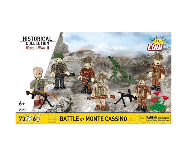 COBI: WWII Monte Cassinói csata figura szett (2063)