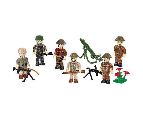 COBI: set figura iz bitke za Monte Cassino (II. svjetski rat) (2063)