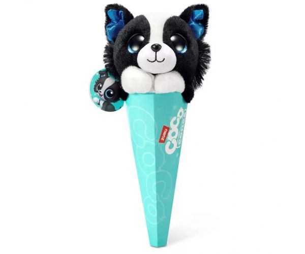 Coco Cones Originals Poncho kutyus plüssfigura 1. sorozat - Zuru