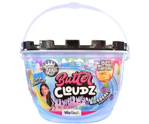 Compound Kings Vajfelhő slime, 340g - áfonya