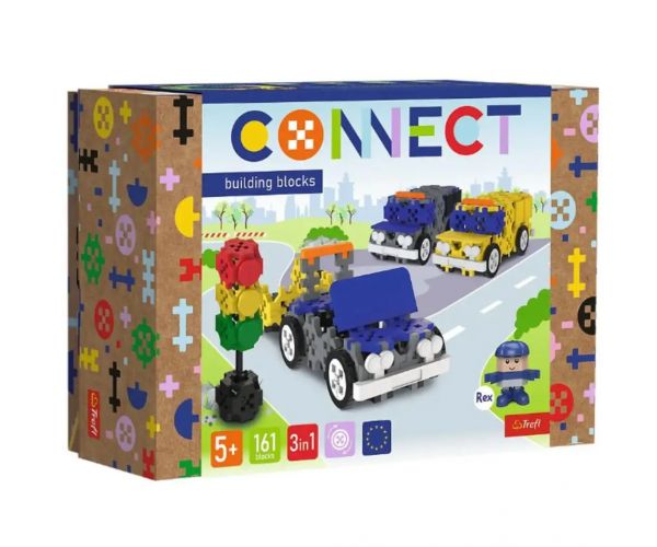 Connect: Mentőjárművek 161db-os építőjáték - Trefl