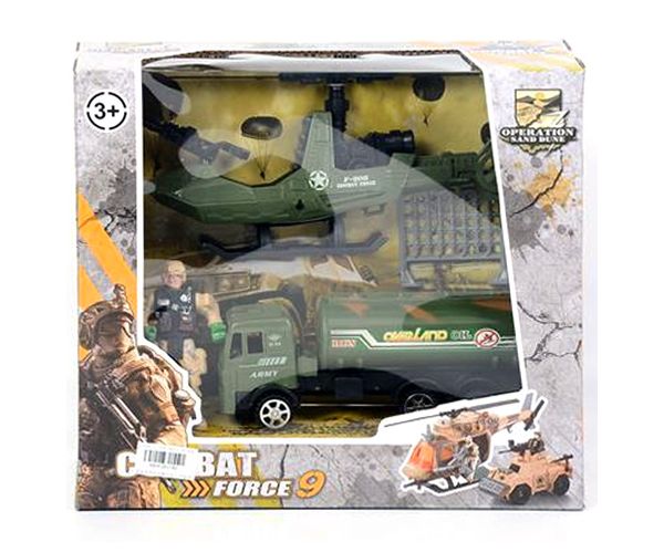 Combat Force 9 vojni set sa terencem