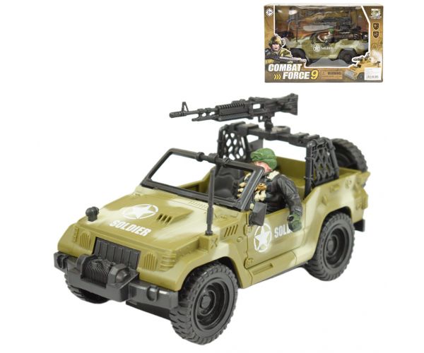 Combat Force 9: Vojno terensko vozilo sa vojnikom i oružjem 22cm