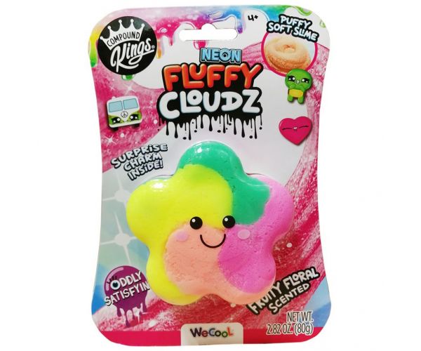 Compound Kings: Neon Fluffy Cloudz mirisni Lovebug Slime