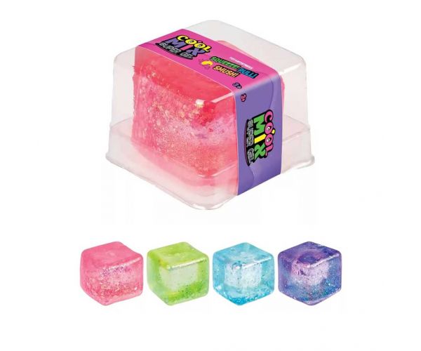 Cool Mix Szuper zselé kocka 5cm-es stresszlevezető játék többféle 1db