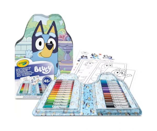 Crayola: Bluey kreatív készlet matricákkal