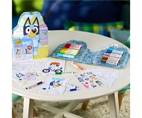 Crayola: Bluey kreativni komplet s naljepnicama