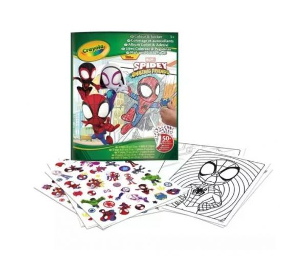 Crayola: Színező matricákkal - Póki