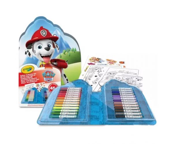 Crayola: Mancs őrjárat kreatív készlet matricákkal