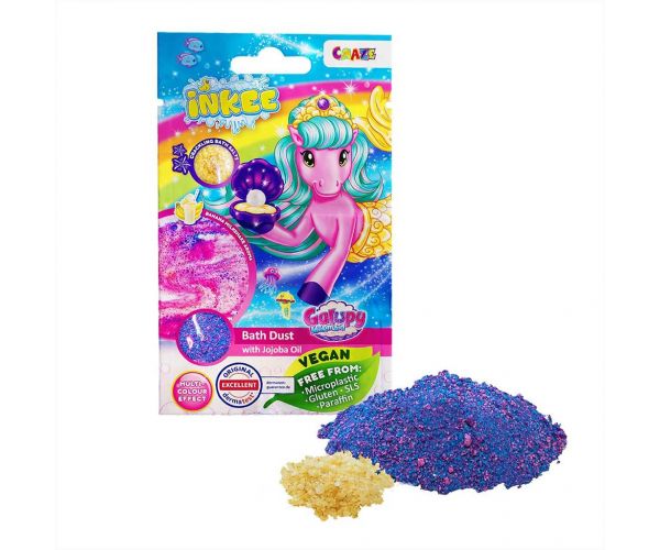 Craze Inkee: Galupy Sirena veganski popz kupka sol