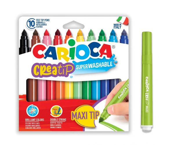 Creatip 10db-os maxi filctoll szett - Carioca